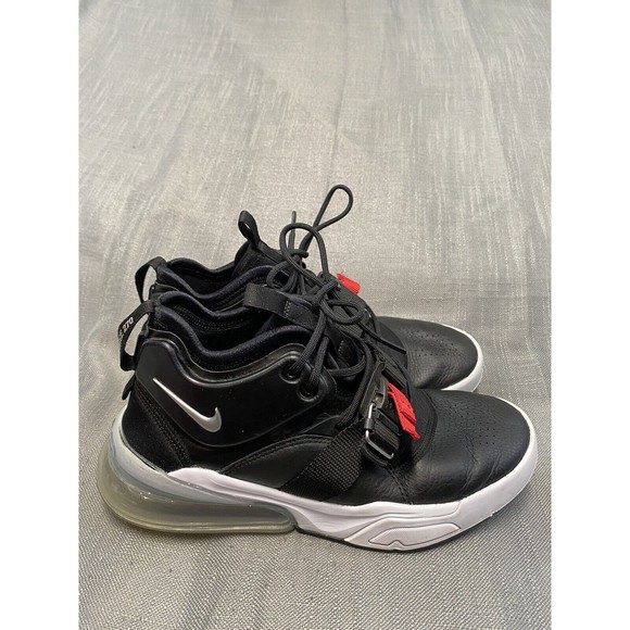 Nike Air Force 270 Black / Red AH6772-001 Sz 6.5 - Picture 1 of 10